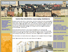 Tablet Screenshot of gamla-stan-stockholm.se